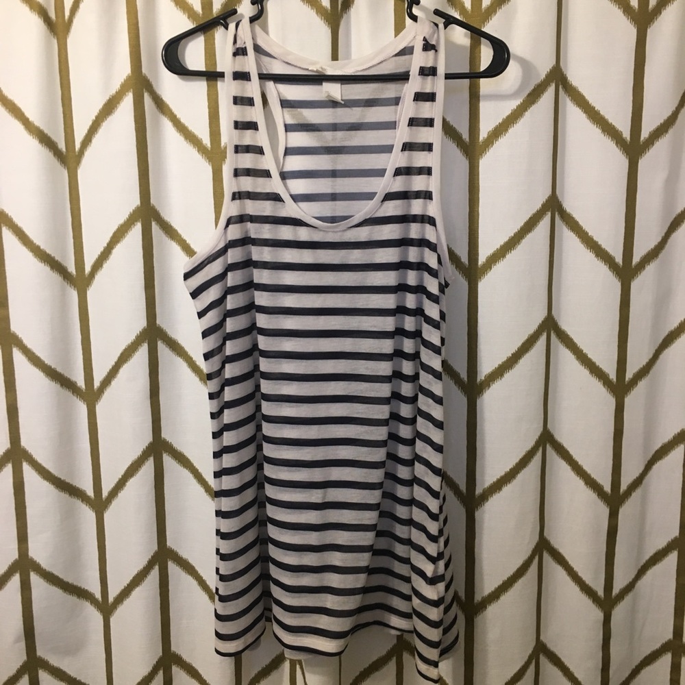 H&M striped tank top
